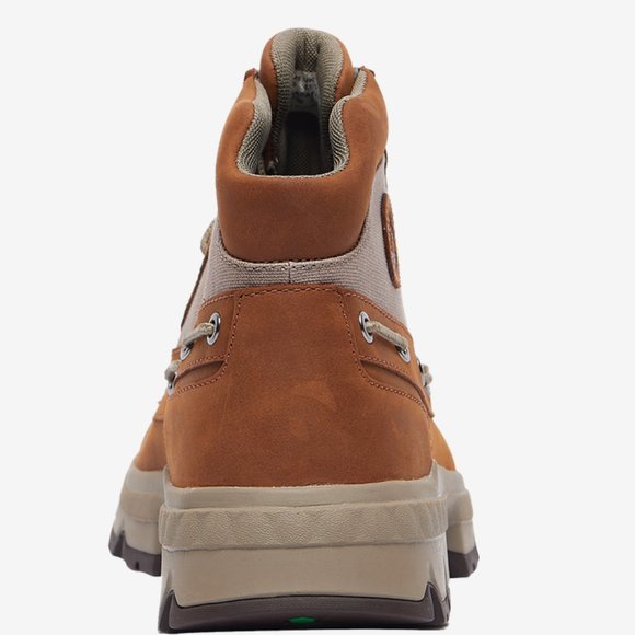 Timberland Ultra Boat Chukka Boots - Leather / Fabric - Rust Full Grain